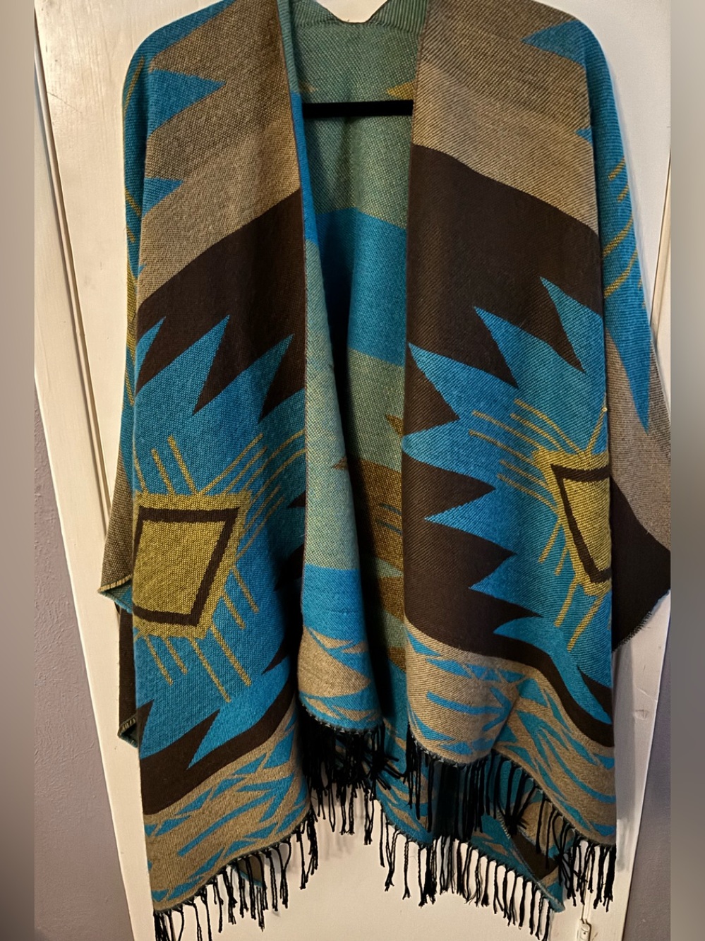 Southwest Style Wrap/Poncho/Shawl